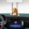 Wholesale Car Swing Puppy Car Rearview Mirror Decorative Pendant