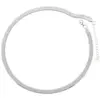 Wholesale PVD Coated 18K Gold Plated Solid Color Stainless Steel Simple Style Waterproof Non Tarnish Necklace