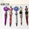 Wholesale Big Sale Finished Beaded Pen DIY Overseas Super Hot Heavy Industry Pen Handmade Diamond Pen Non-Returnable Non-Exchangeable Blind Hair