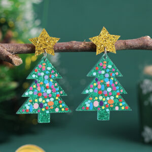 Polka dot christmas tree