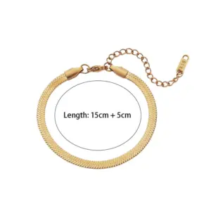 Single Layer Bracelet-Gold