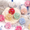 oly-dc4ff9fe7765f7e82fa0d15a2f7ab156 Wholesale Rhinestone-encrusted resin flower-shaped beads