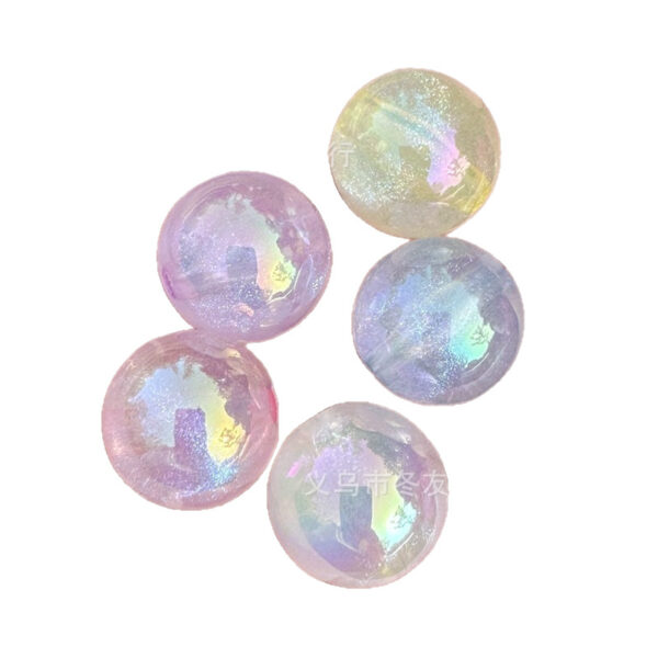 Wholesale Glow-in-the-dark cartoon character straight-hole beads