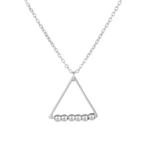 Triangle Necklace (Silver)