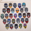 Wholesale Sports Embroidered Fabric Patch American Football Mask Embroidered Patch