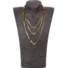 Wholesale Copper Fashion Geometric Plating Necklace