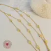 oly-dc7c53797996edc0eff9814bbac0fd98 Wholesale PVD Coated Real Gold Plated 18K Gold Heart 304 Stainless Steel Fashion Waterproof Non Tarnish 304 Stainless Steel Bracelets