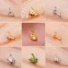 Nose Rings & Studs Retro Fashion U Shape Copper Zircon