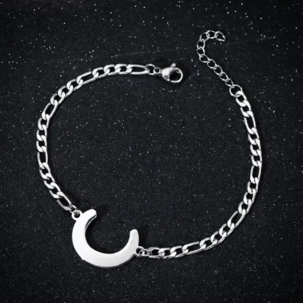 PVD Coated 18K Gold Real Gold Plated Letter 201 Stainless Steel Fashion Waterproof Non Tarnish 201 Stainless Steel Bracelets