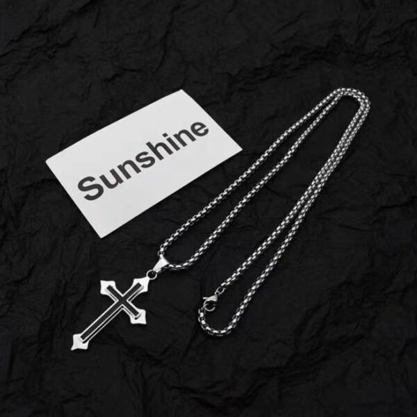 oly-dcb721d9a4570134d0e7770c2deb7836 Wholesale Cross Necklace Men and Women ins Cole Trendy Didi Pendant Personalized Student Hip-Hop Men's Aessories Trendy