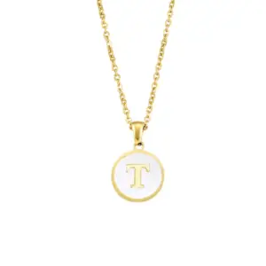 Letter T / 18K Furnace Real Gold