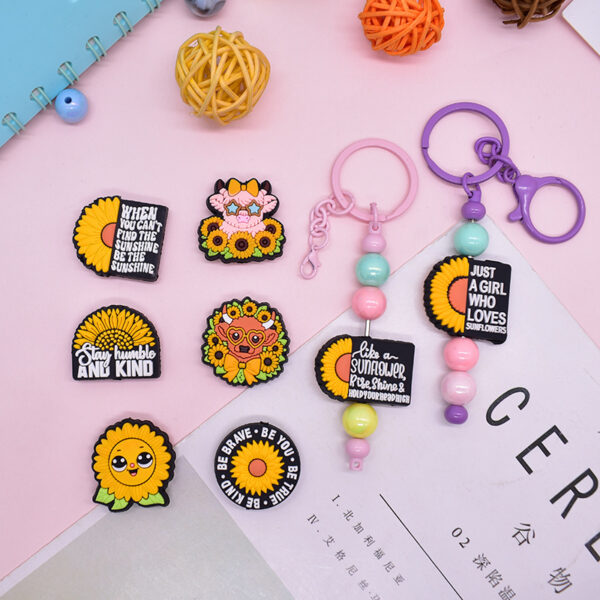 Wholesale Flower series cartoon bead