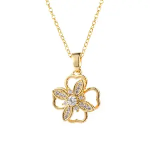 X3915 Flower Necklace
