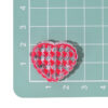 Wholesale Acrylic Heart Print Through-Hole Loose Beads OLY Exclusive