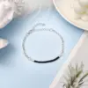 Wholesale Simple Style Geometric Titanium Steel No Inlaid Stainless Steel Bracelets In Bulk