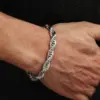 Wholesale Ethnic Style Geometric Titanium Steel Men's Men Cuff & Bangle