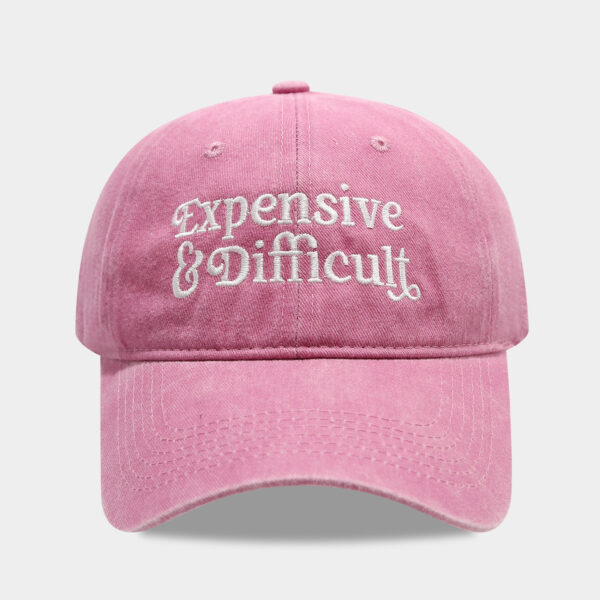 Wholesale European and American Trendy Fashion Soft Top Face-Slimming Baseball Cap with Letter Embroidery, Casual Sun Protection Hat