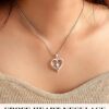 Wholesale Cross-border New Love Cross MOM Pendant European and American Fashion Elegant Clavicle Chain for Mother's Day Gift