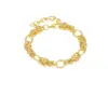 Wholesale PVD Coated Real Gold Plated Geometric Heart Shape 304 Stainless Steel Elegant Simple Style Waterproof Non Tarnish Bracelets Necklace