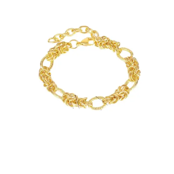 Wholesale PVD Coated Real Gold Plated Geometric Heart Shape 304 Stainless Steel Elegant Simple Style Waterproof Non Tarnish Bracelets Necklace