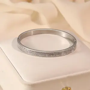 30 B-E-4 Steel Color 3 Gang Drill Bracelet