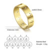 oly-dd27ac7c8e49015490e7b15684229ed1 Wholesale Style Faith Jewelry Rings, Hollow Cross Rings, Glossy lished Stainless Steel Rings for Men and Women