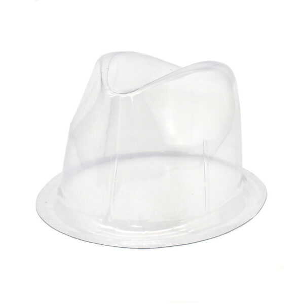 Wholesale Pvc Plastic Hat Holder Woolen Hat Hat Straw Hat Protection Transparent Hat Holder Dome Flat Top Hat Holder