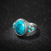 Wholesale Vintage Imitation Turquoise Ring