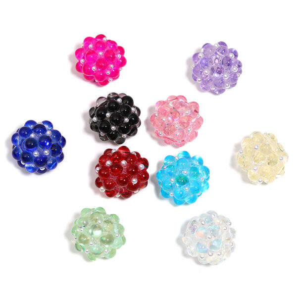 Wholesale DIY Glass Crystal Diamond Beads, Pearl Beads, Bayberry Beads with Straight Holes