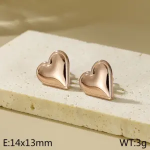 H Style Rose Gold Ke111052-KFC