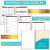 oly-dd5256ddfb7091ae1562471885f100ad Wholesale Notebook A5 Coil Calendar Weekly Planner Work