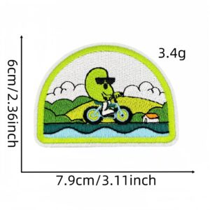 Green plant cloth stickers 20 #