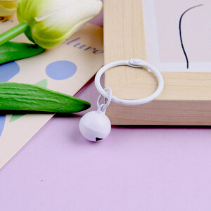 White 3cm circlip 14mm bell