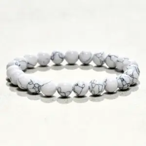 B1758 White Turquoise / 4mm