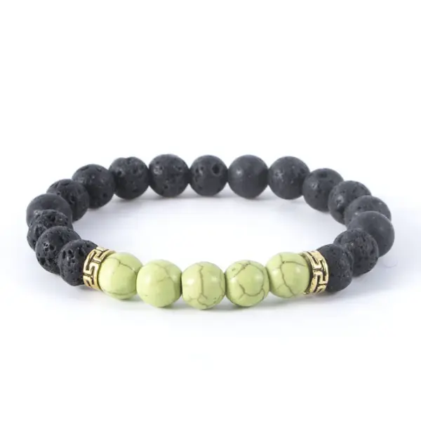 Simple Style Geometric Gem No Inlaid Natural Stone Bracelet In Bulk