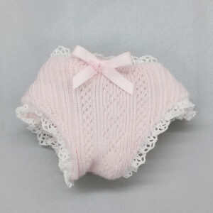 Pink Lace Stretch Butterfly Underwear 600117 / 11.5 inch underwear or socks