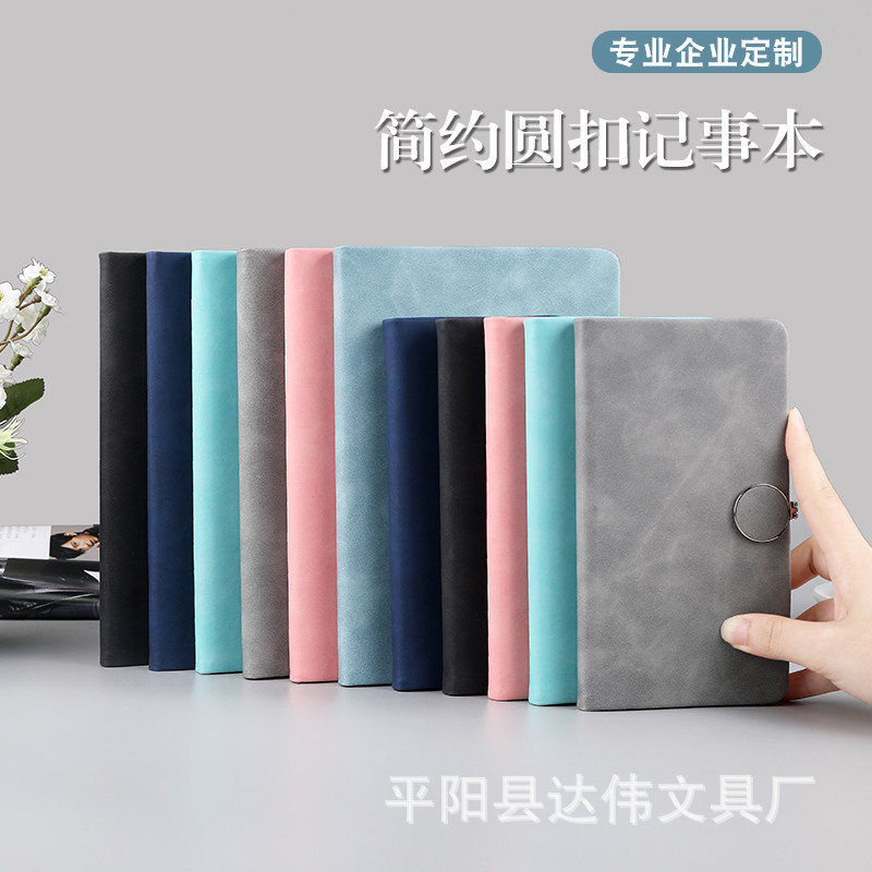 Wholesale A5 Simple Notepad Creative Elastic Strap Student Diary Business Oice Notebook Hand Ledger