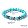 Wholesale Cross Flower Turquoise Bracelet Jewelry