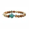 Wholesale Ethnic Style Animal Multicolor Natural Stone Beaded Bracelets