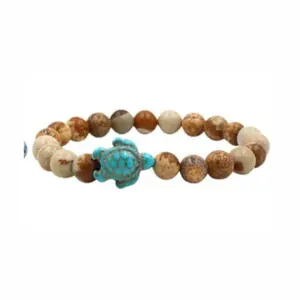 Wholesale Ethnic Style Animal Multicolor Natural Stone Beaded Bracelets