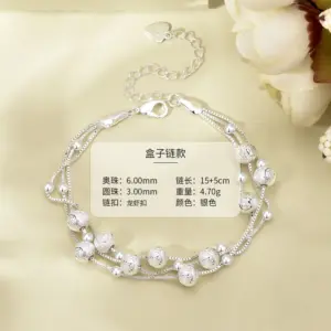 Sansheng Sanshi Bracelet (Box Chain Models)