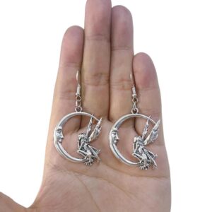 oly-de1174cd9c869e4bbfb7b5846e63921d Wholesale Cross-border foreign trade fairy moon earrings cute jewelry factory direct sales
