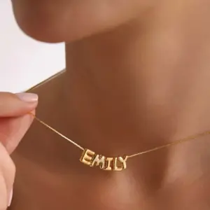 Copper Letter Electroplating Stone-Free 16K Real Gold Plated Princess Hip-Hop Funny