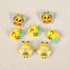 Wholesale Cartoon Bee Silicone Beads