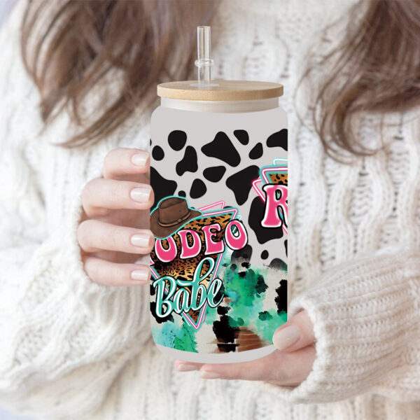 Wholesale UV transfer sticker glass crystal label Crystal sticker cross-border special sticker for 16oz glass cup 23cmX11cm