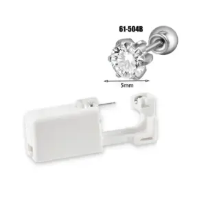 Steel Color 5mm Zircon