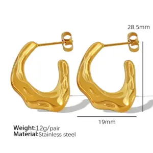 Eh250 Gold Earrings