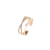 oly-de385aeaa38932296d04e2da8023c3c9 Wholesale Personalized niche female adjustable open fashion cross double layer zircon ring female Korean fashion index finger ring