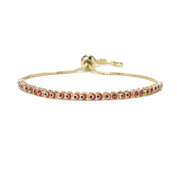 Wholesale Copper Stoving Varnish Geometric No Inlaid Copper Bracelets