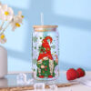 Wholesale New Christmas UV Cup sticker crystal logo pattern 23 cmX11cm in stock